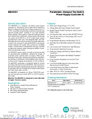 MAX5051AUI+ datasheet pdf MAXIM - Dallas Semiconductor