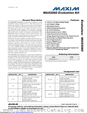 MAX5060EVKIT datasheet pdf MAXIM - Dallas Semiconductor