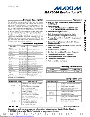 MAX5066EVKIT datasheet pdf MAXIM - Dallas Semiconductor