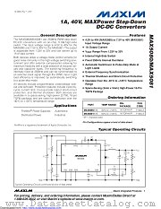 MAX5080ATE+T datasheet pdf MAXIM - Dallas Semiconductor