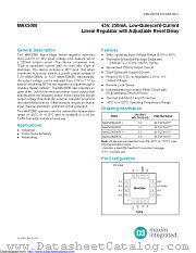 MAX5086AATE+T datasheet pdf MAXIM - Dallas Semiconductor