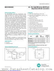 MAX5090CATE/GG8 datasheet pdf MAXIM - Dallas Semiconductor