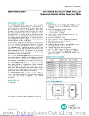 MAX5097AAUP+ datasheet pdf MAXIM - Dallas Semiconductor