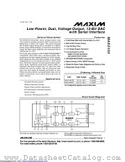 MAX5104CEE+T datasheet pdf MAXIM - Dallas Semiconductor