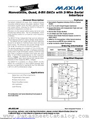 MAX5115EEP+ datasheet pdf MAXIM - Dallas Semiconductor