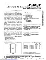 MAX5120BEEE+ datasheet pdf MAXIM - Dallas Semiconductor