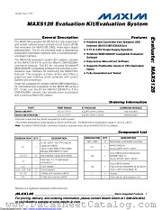 MAX5128EVKIT+ datasheet pdf MAXIM - Dallas Semiconductor