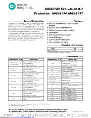 MAX5134EVKIT datasheet pdf MAXIM - Dallas Semiconductor