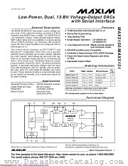 MAX5150BCEE+ datasheet pdf MAXIM - Dallas Semiconductor