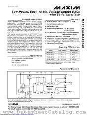 MAX5158EEE+T datasheet pdf MAXIM - Dallas Semiconductor