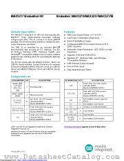 MAX5217EVKIT datasheet pdf MAXIM - Dallas Semiconductor