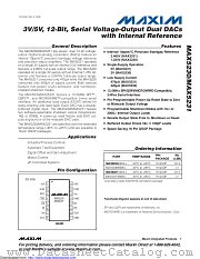 MAX5230AEEE+ datasheet pdf MAXIM - Dallas Semiconductor
