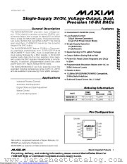 MAX5236EUB-T datasheet pdf MAXIM - Dallas Semiconductor
