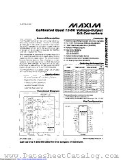 MAX526CCWG+T datasheet pdf MAXIM - Dallas Semiconductor