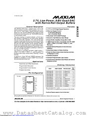 MAX533BCEE+ datasheet pdf MAXIM - Dallas Semiconductor