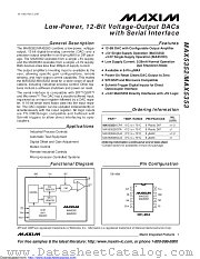 MAX5353BCUA+ datasheet pdf MAXIM - Dallas Semiconductor