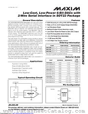 MAX5360LEUK+ datasheet pdf MAXIM - Dallas Semiconductor