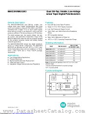 MAX5393 datasheet pdf MAXIM - Dallas Semiconductor