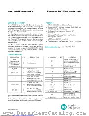 MAX5394MEVKIT datasheet pdf MAXIM - Dallas Semiconductor