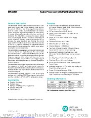 MAX5406EUM+ datasheet pdf MAXIM - Dallas Semiconductor