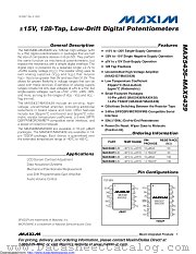 MAX5437EUD+T datasheet pdf MAXIM - Dallas Semiconductor
