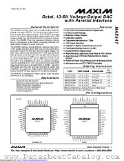 MAX547BCMH+D datasheet pdf MAXIM - Dallas Semiconductor