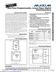 MAX5528GTA datasheet pdf MAXIM - Dallas Semiconductor