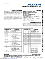 MAX5535EVKIT+ datasheet pdf MAXIM - Dallas Semiconductor