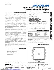 MAX5622UCB-D datasheet pdf MAXIM - Dallas Semiconductor