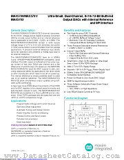MAX5701ATB+T datasheet pdf MAXIM - Dallas Semiconductor