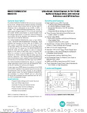 MAX5725AWP+T datasheet pdf MAXIM - Dallas Semiconductor