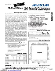 MAX5873EGK+D datasheet pdf MAXIM - Dallas Semiconductor