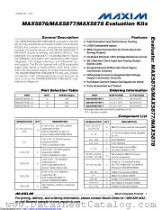 MAX5877EVKIT datasheet pdf MAXIM - Dallas Semiconductor