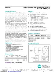 MAX5891EGK+D datasheet pdf MAXIM - Dallas Semiconductor