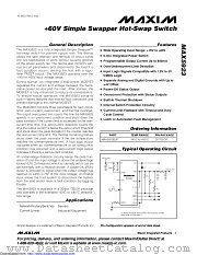 MAX5923EUP+T datasheet pdf MAXIM - Dallas Semiconductor