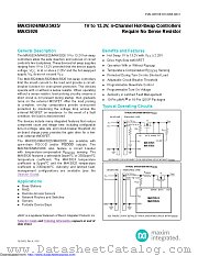 MAX5924AEUB+ datasheet pdf MAXIM - Dallas Semiconductor