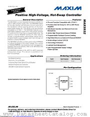 MAX5932ESA-TG077 datasheet pdf MAXIM - Dallas Semiconductor