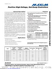 MAX5947BESA-T datasheet pdf MAXIM - Dallas Semiconductor