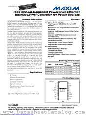 MAX5941AESE+ datasheet pdf MAXIM - Dallas Semiconductor