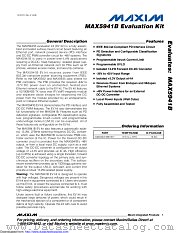 MAX5941BEVKIT datasheet pdf MAXIM - Dallas Semiconductor