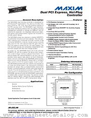 MAX5946AETX+ datasheet pdf MAXIM - Dallas Semiconductor