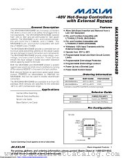 MAX5948AESA+ datasheet pdf MAXIM - Dallas Semiconductor