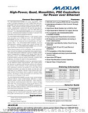 MAX5965B datasheet pdf MAXIM - Dallas Semiconductor