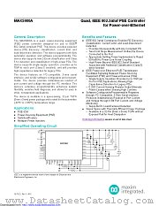 MAX5980AGTJ+ datasheet pdf MAXIM - Dallas Semiconductor