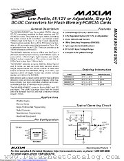 MAX607C/D datasheet pdf MAXIM - Dallas Semiconductor