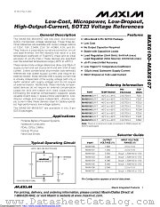 MAX6102EUR datasheet pdf MAXIM - Dallas Semiconductor