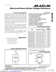 MAX6129AEUK33 datasheet pdf MAXIM - Dallas Semiconductor
