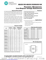 MAX6198AESA/V+T datasheet pdf MAXIM - Dallas Semiconductor