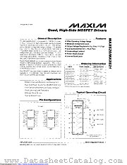 MAX620CPN+ datasheet pdf MAXIM - Dallas Semiconductor