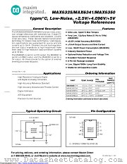 MAX6325ESA-T datasheet pdf MAXIM - Dallas Semiconductor